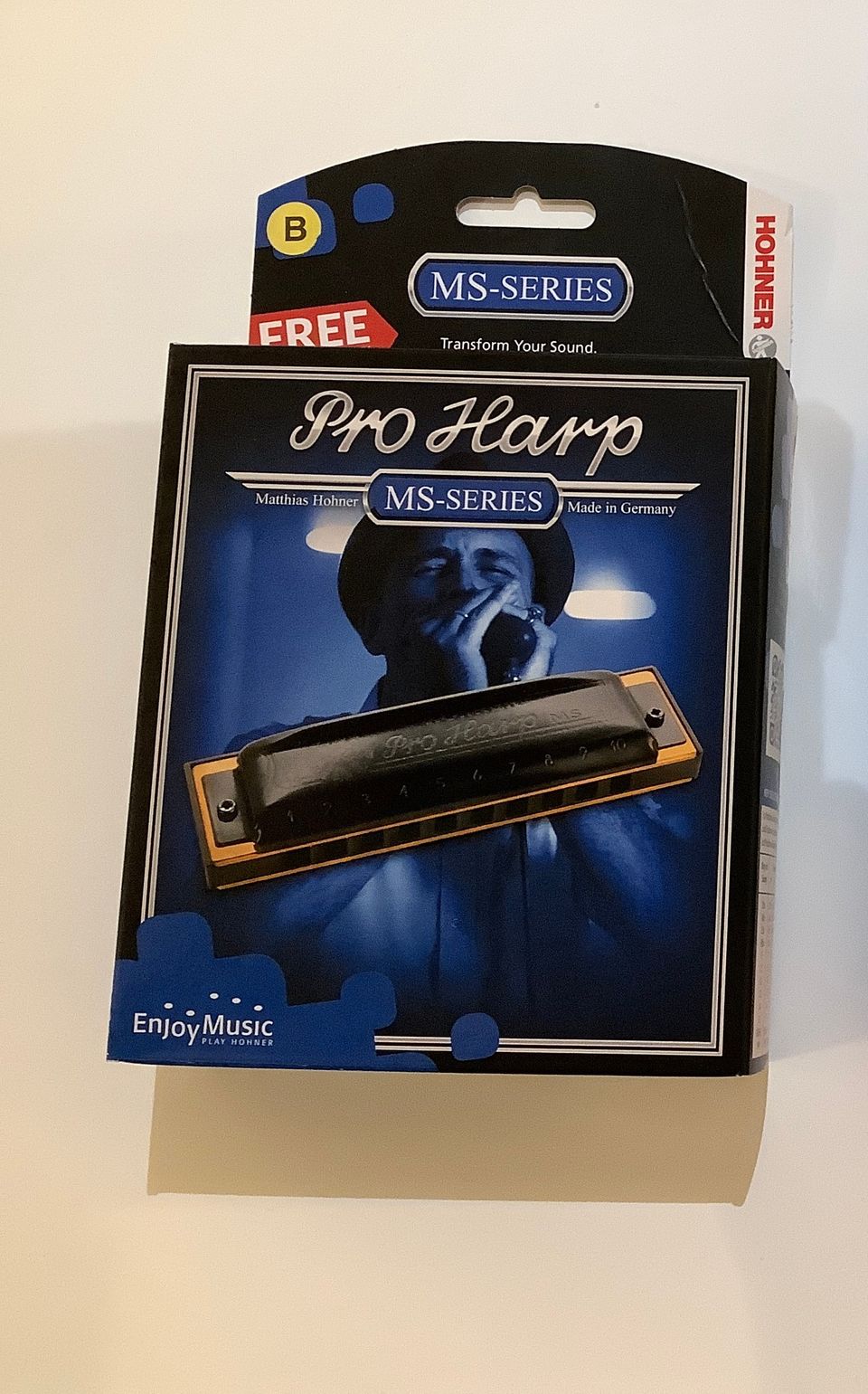 Uusi Hohner Pro Harp huuliharppu