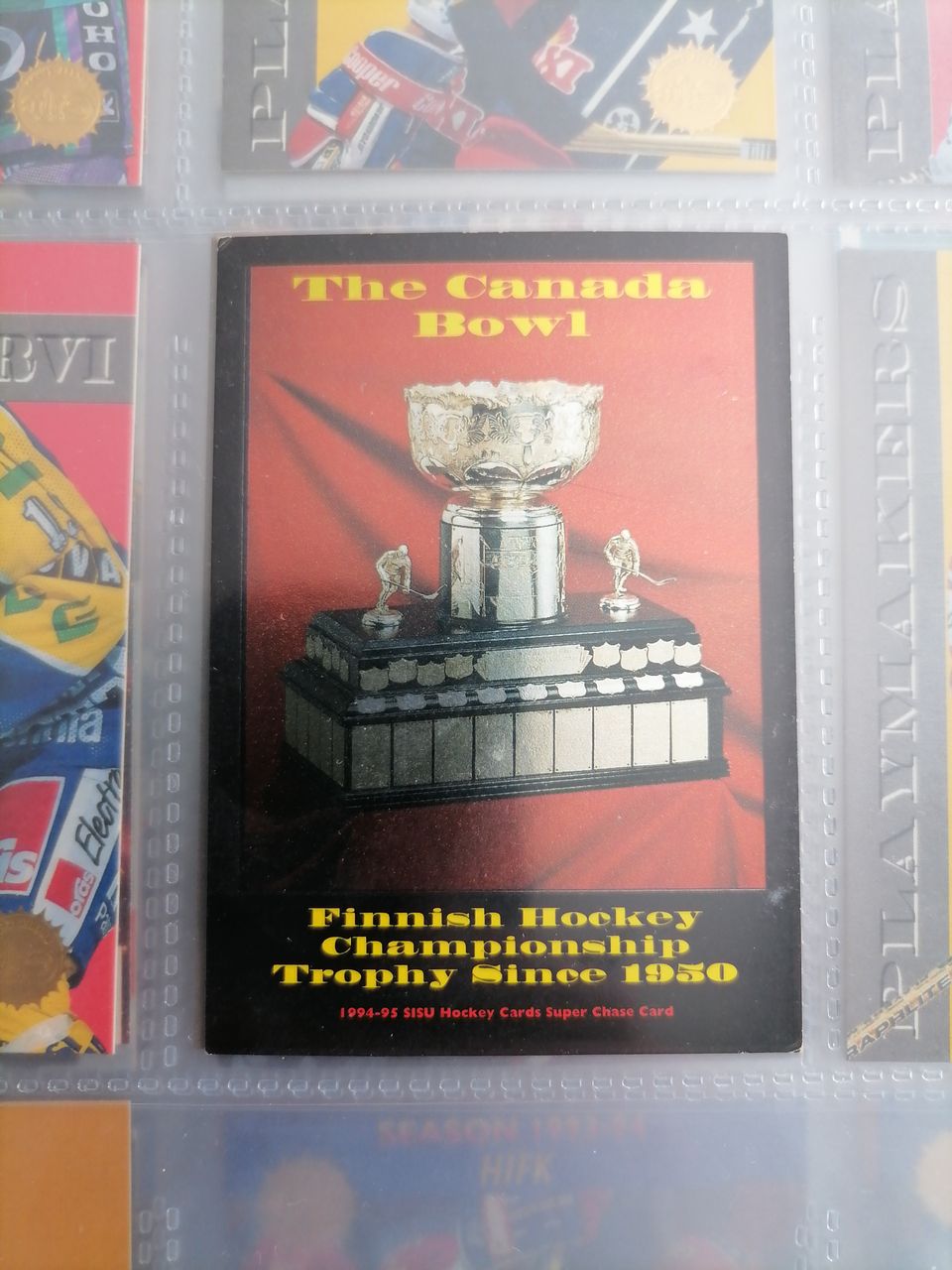 Sisu Hockey cards 1994-95. Paljon.