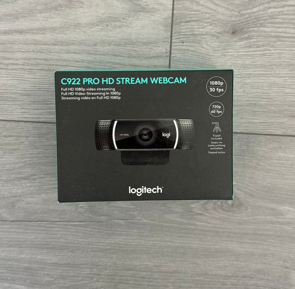 Logitech C922 Pro HD Streaming Webcam