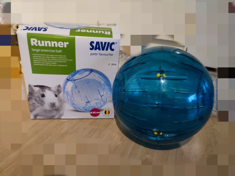 Savic runner 25cm hamsterin juoksupallo