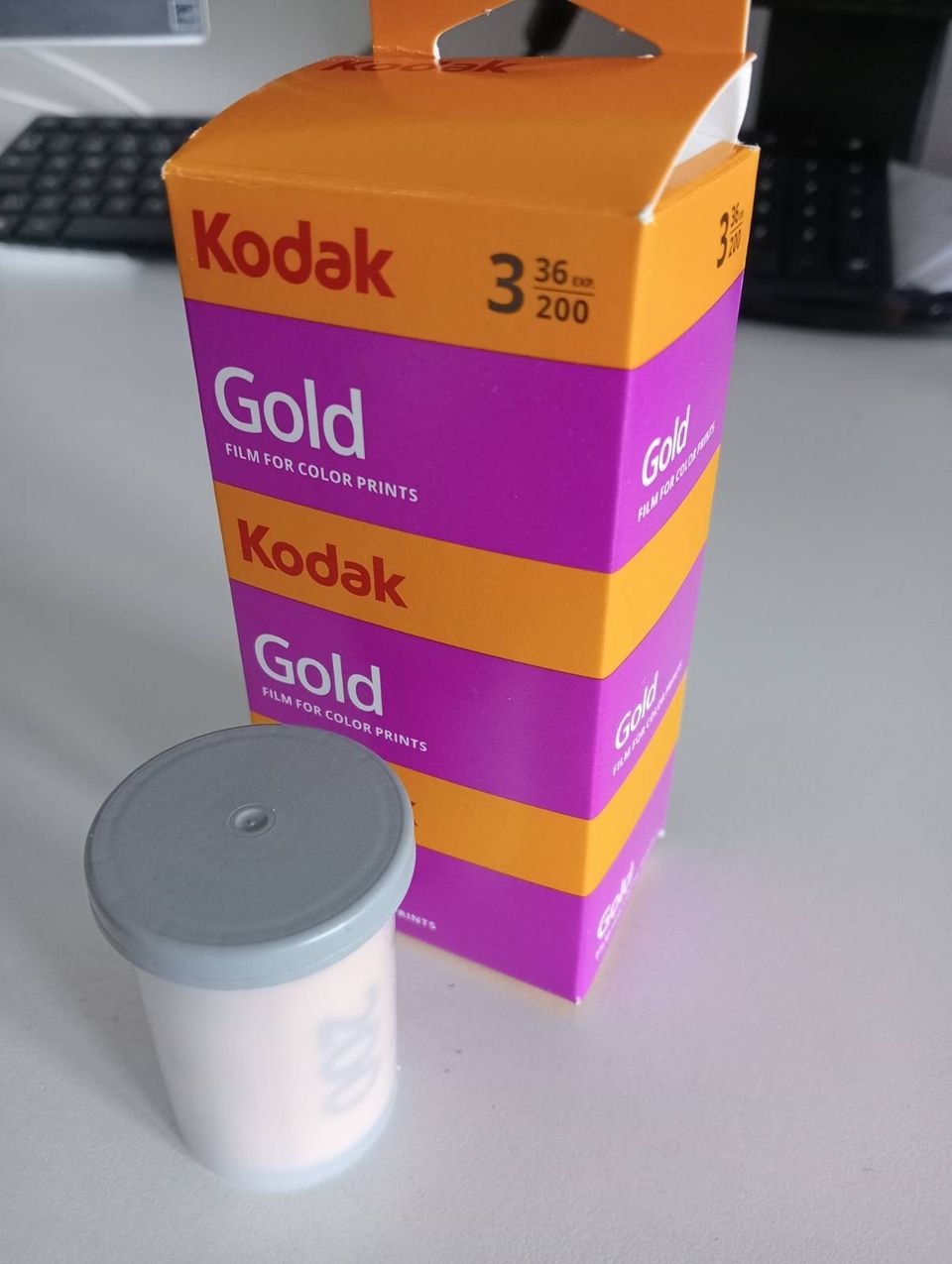 Kodak Gold 200 135-36 Photographic Film - 3 Pack