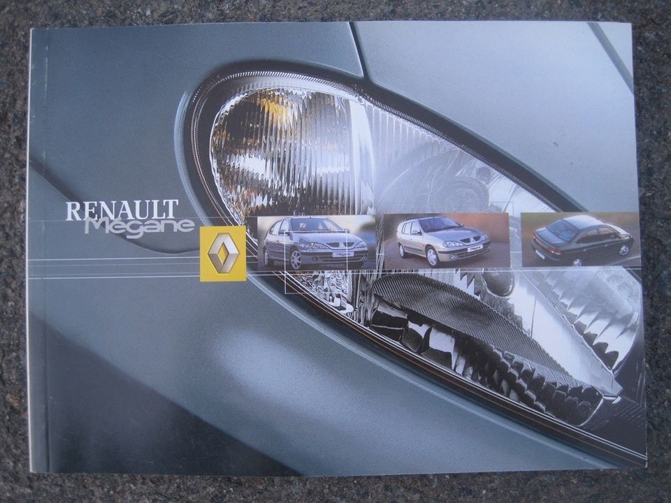 Renault Megane mk1 facelift käyttö-ohjekirja Suomen-kielinen