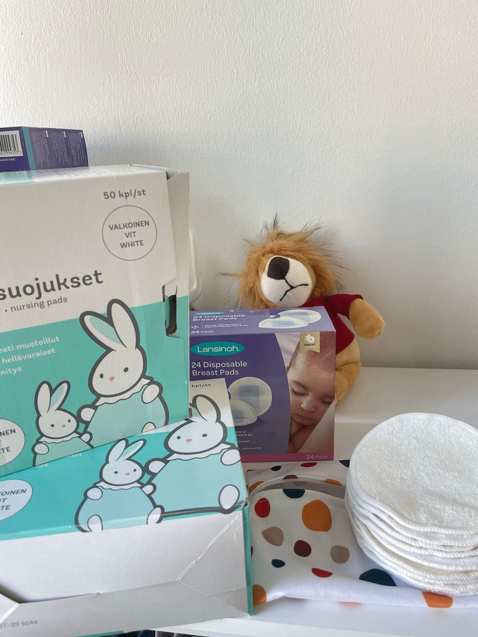 Liivinsuojat/nursing pads