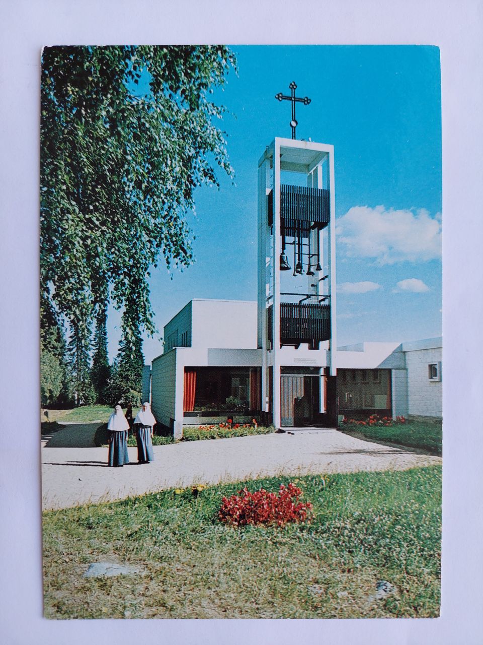 Postikortti Lintulan luostarin kirkko