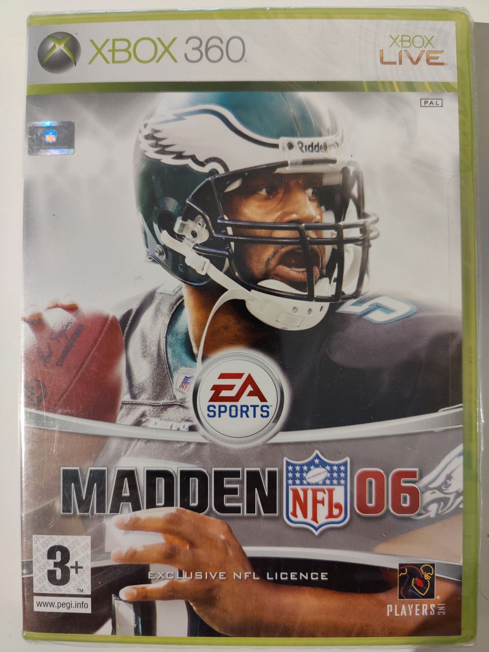 Xbox 360 Madden NFL 06 UUSI muoveissa