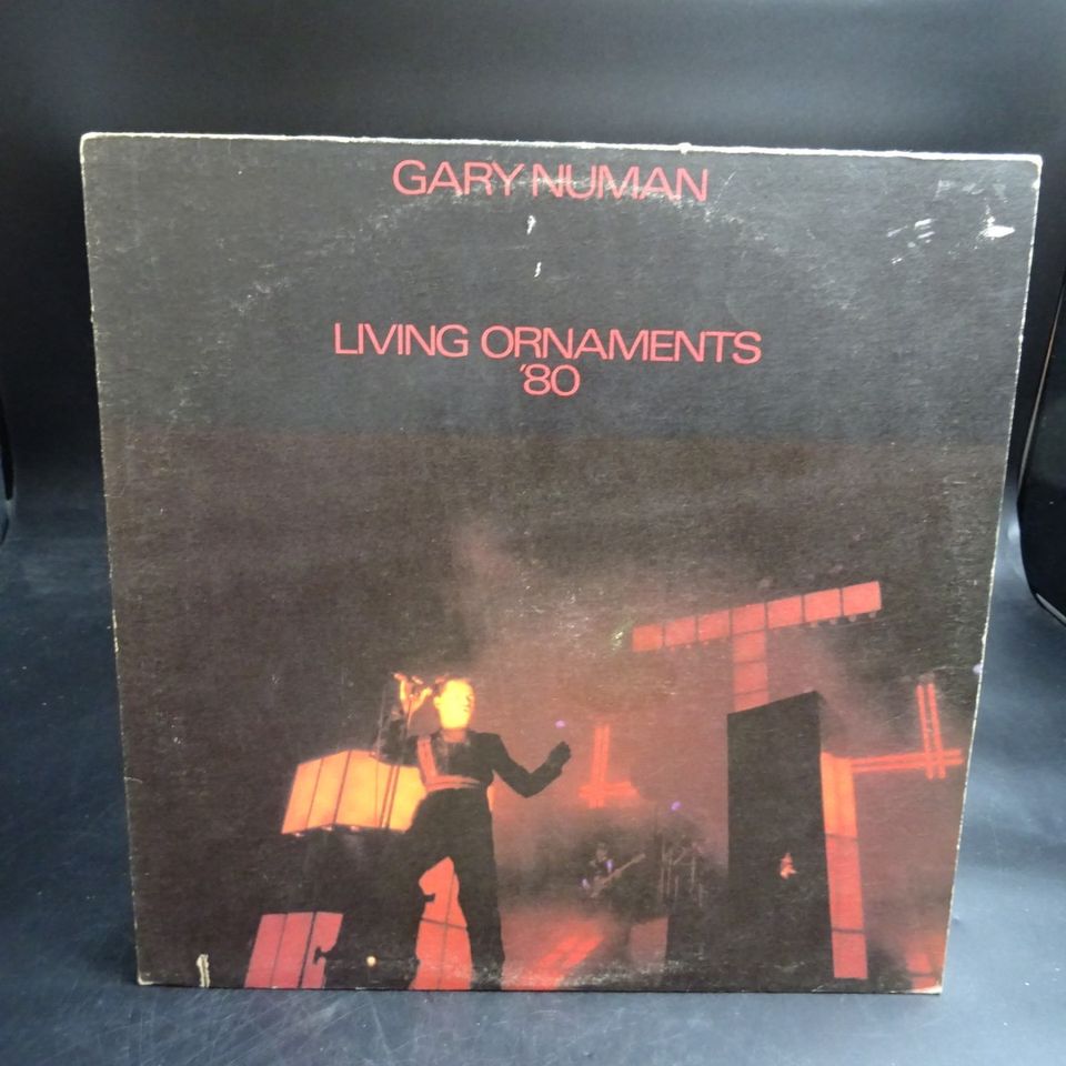 Gary Numan   Living Ornaments '80 LP