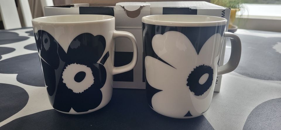 Marimekko Oiva juhla Unikko Mukit x2