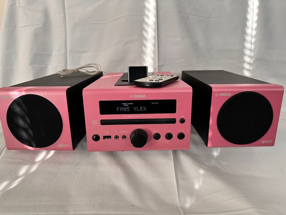 Yamaha CRX-040 CD-soitin, radio, ipod-soitin