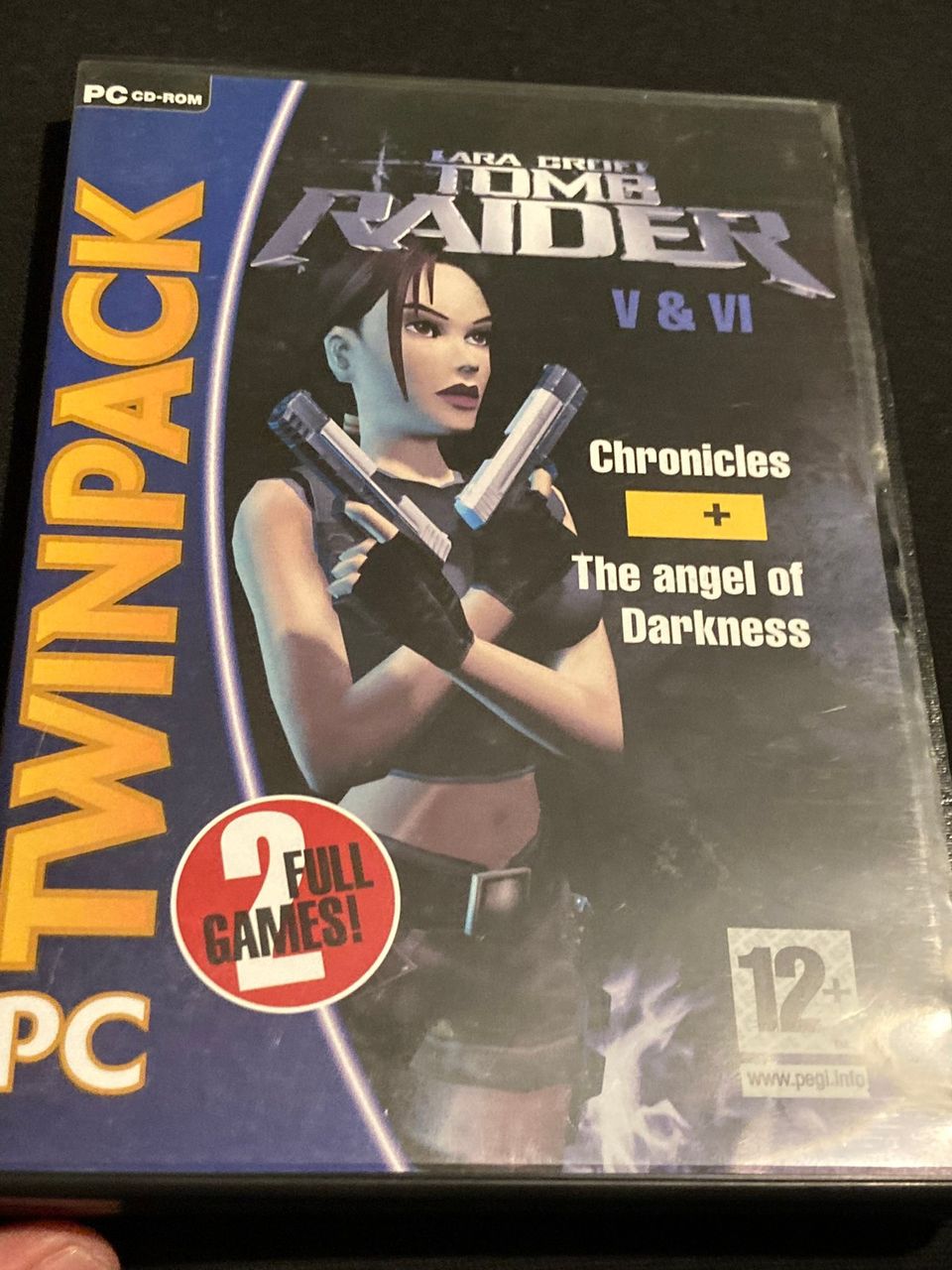 Lara Croft Tomb Raider Chronicles (V) ja The Angel Of Darkness (VI) pc-pelit