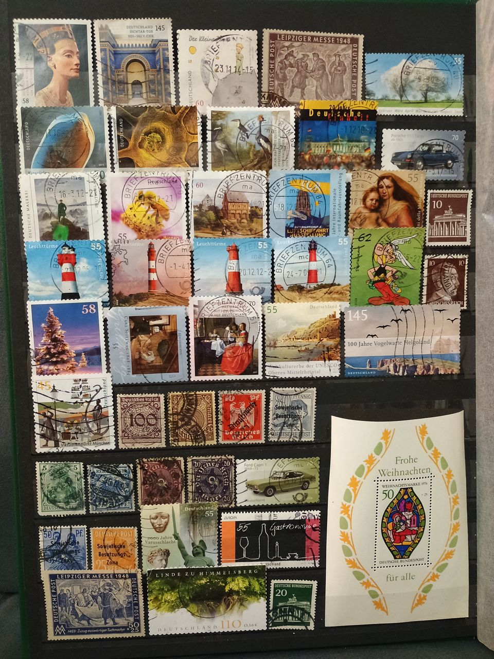 Saksa postimerkit 63kpl