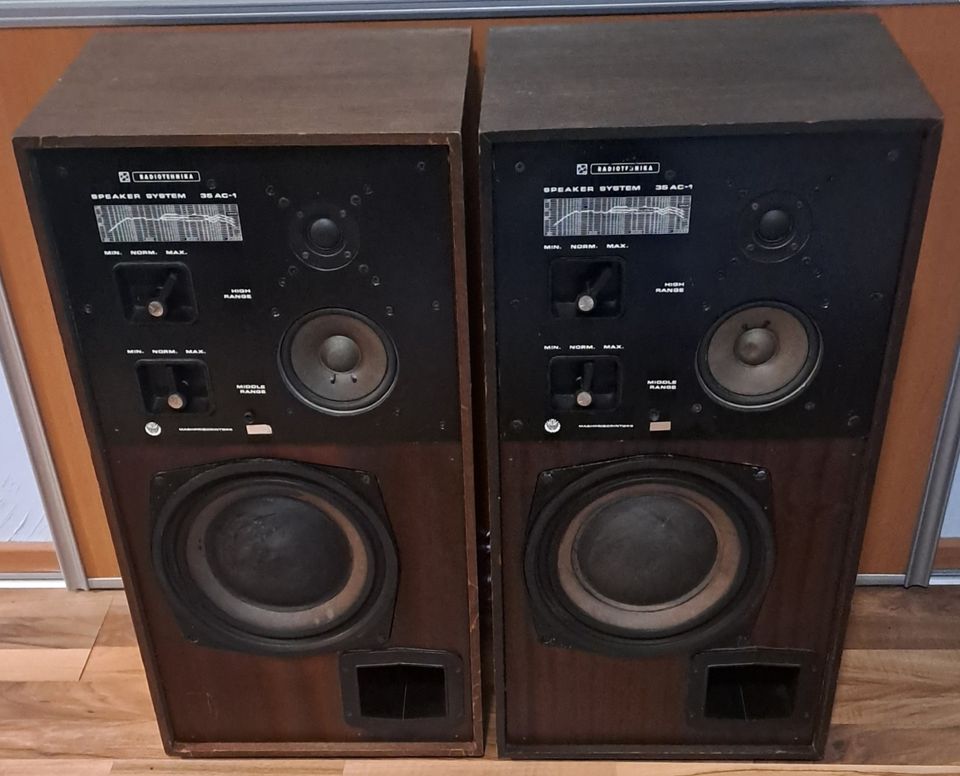 Radiotehnika 35 AC-1, vintage-kaiuttimet