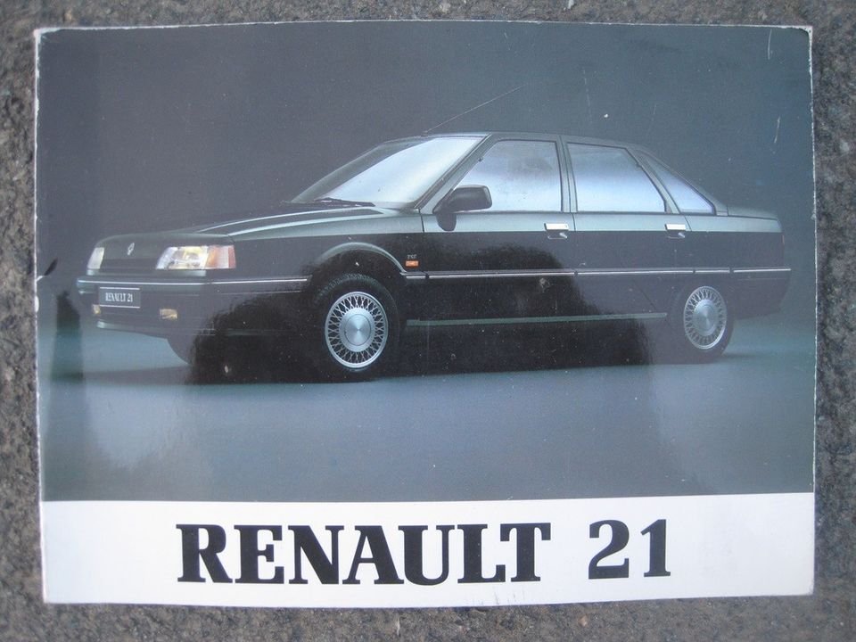 Renault R21 facelift käyttö-ohjekirja Suomen-kielinen