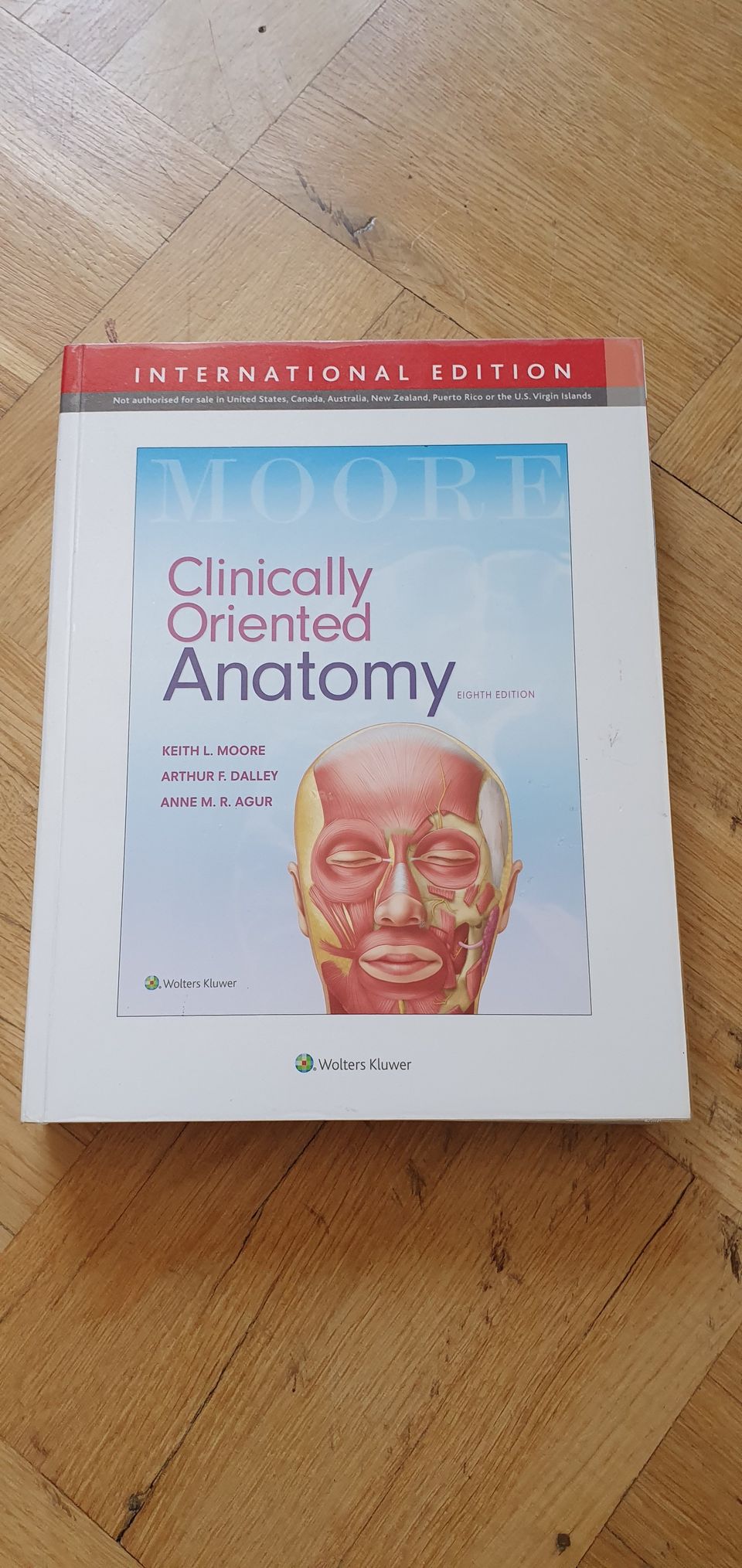 Clinically oriented anatomy -kirja