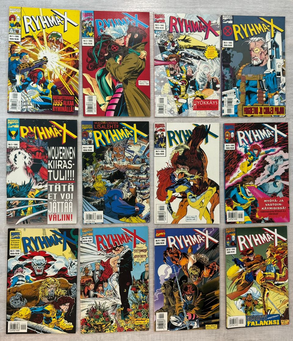 Marvel X-men 1995 kokoelma