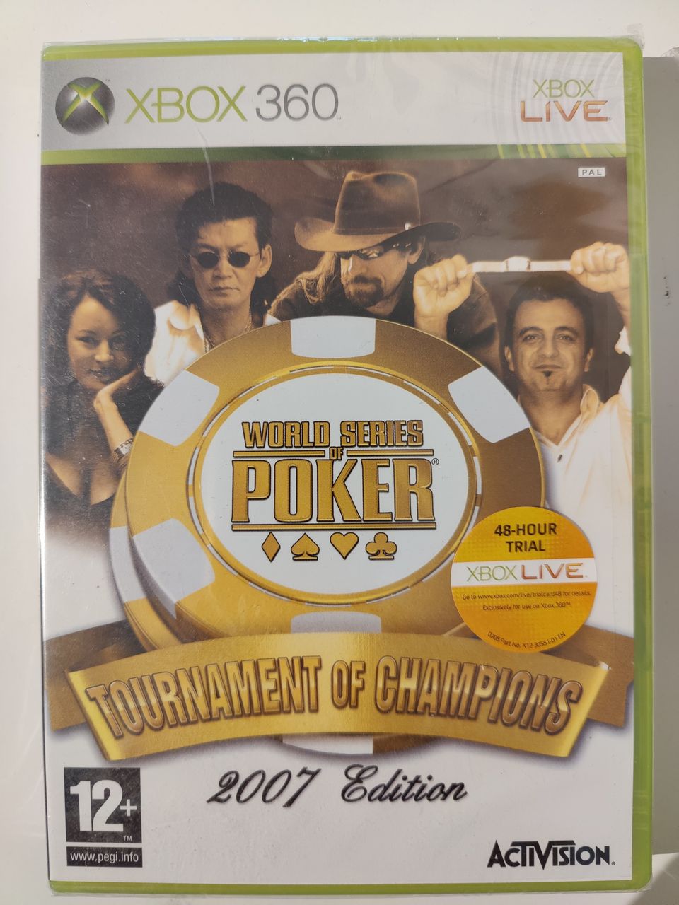 Xbox 360 World Series of Poker: Tournament of Champions, 2007 Ed. UUSI muoveissa