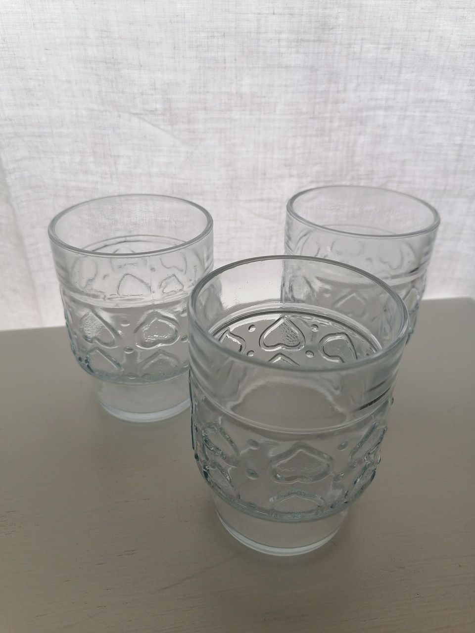 Riihimäen lasi, Hertta-juomalasit 3 kpl - vintage