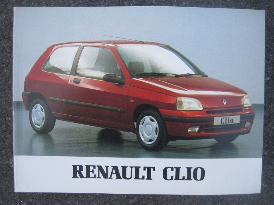 Renault Clio mk1 facelift käyttö-ohjekirja Suomen-kielinen