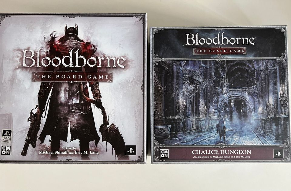 Lautapeli Bloodborne: The Board Game + lisäosa Chalice Dungeon