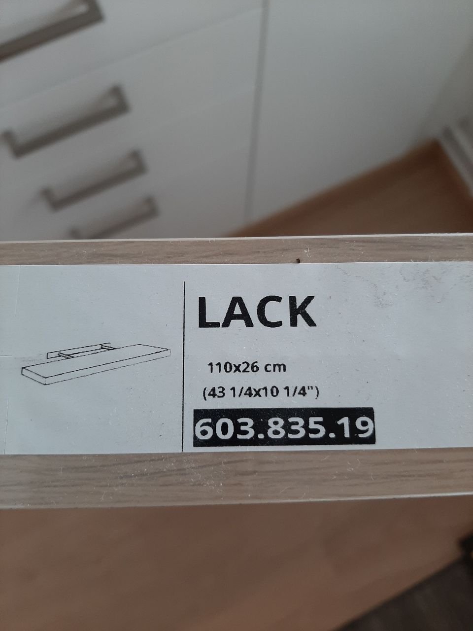 IKEA Lack hyllytaso