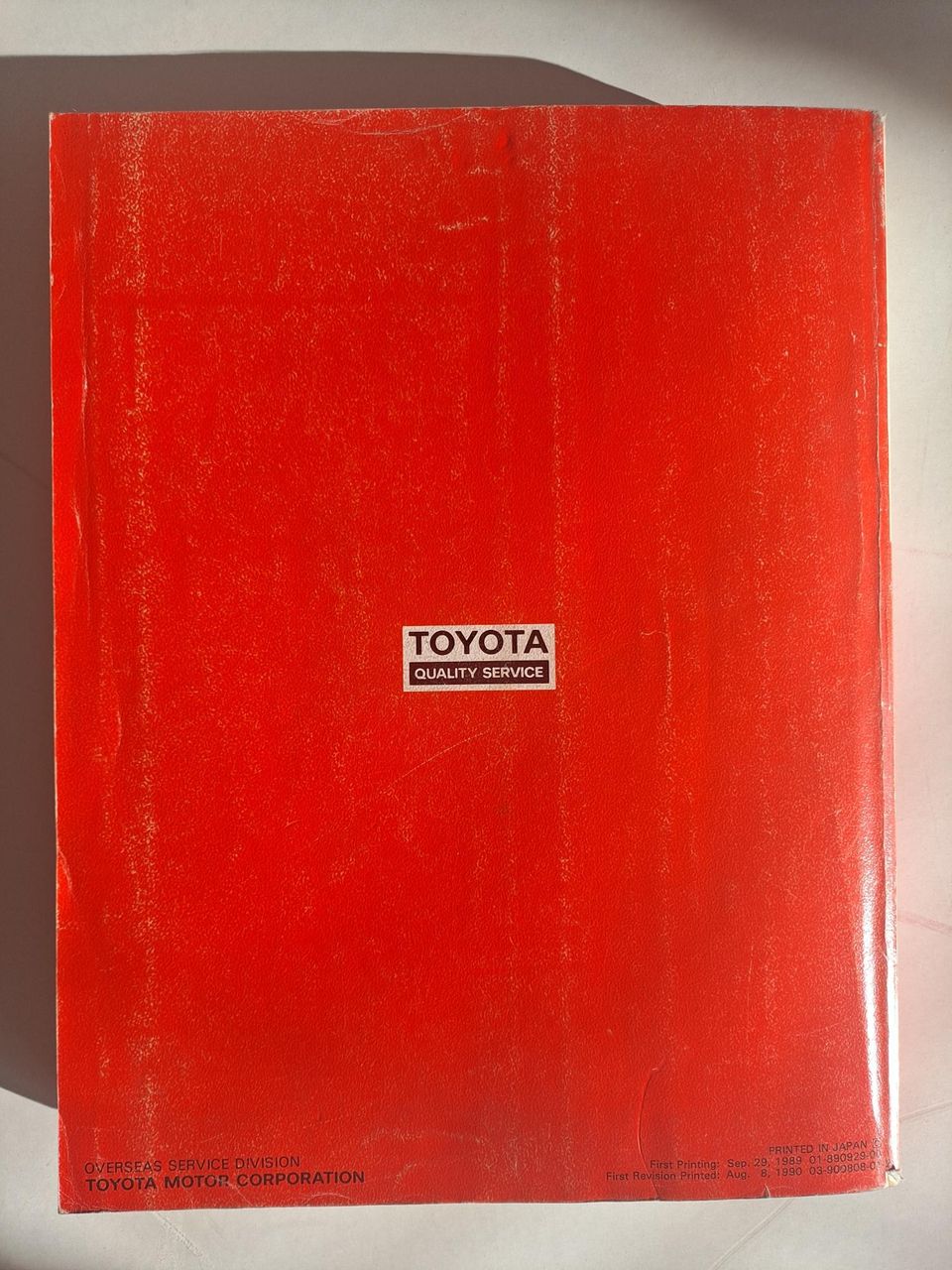 Toyota 4Runner repair manual
