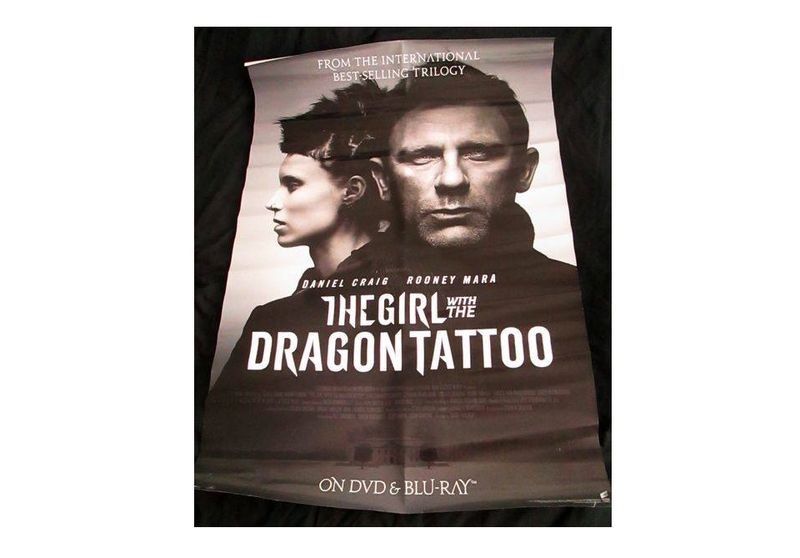 Promo juliste Girl With The Dragon Tattoo (Craig)