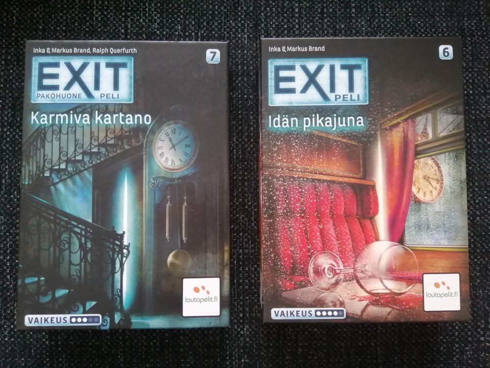 Exit pakopelit yht.10e, erikseen 7e/kpl