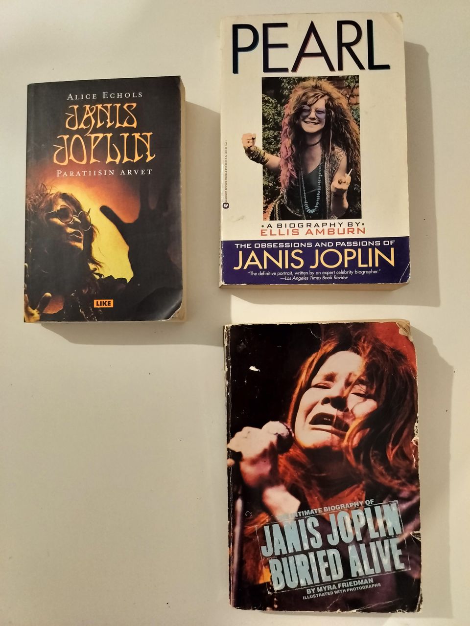 Janis Joplin kirjoja