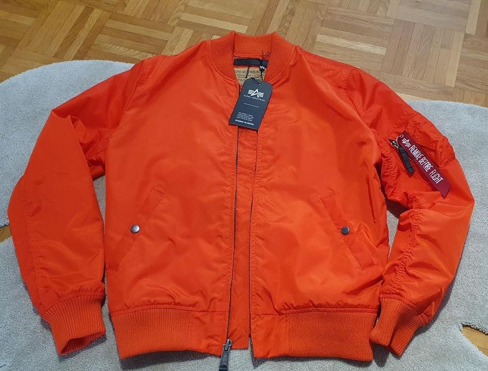 Alpha Industries MA-1 TT (uusi)