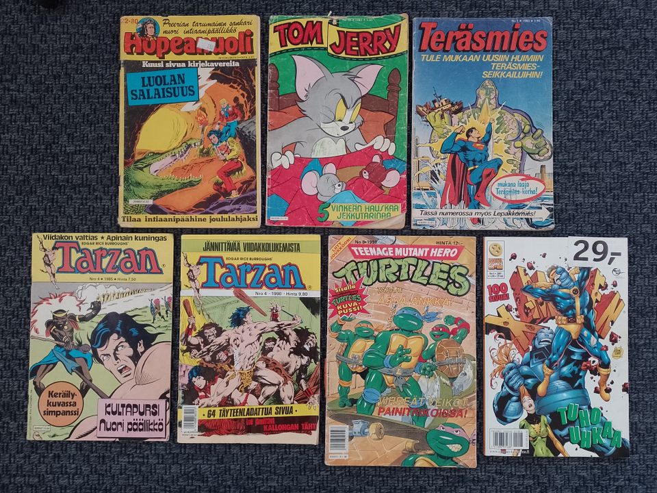 1980 - 2000 -lukujen sarjakuvia