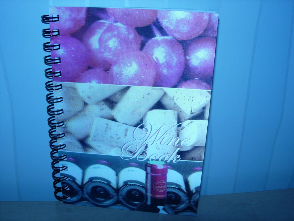 Viini notebook viininharrastajalle