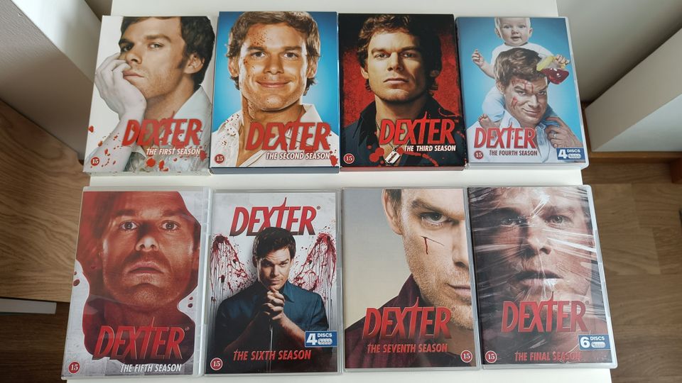 Dexter kaudet 1-8 DVD