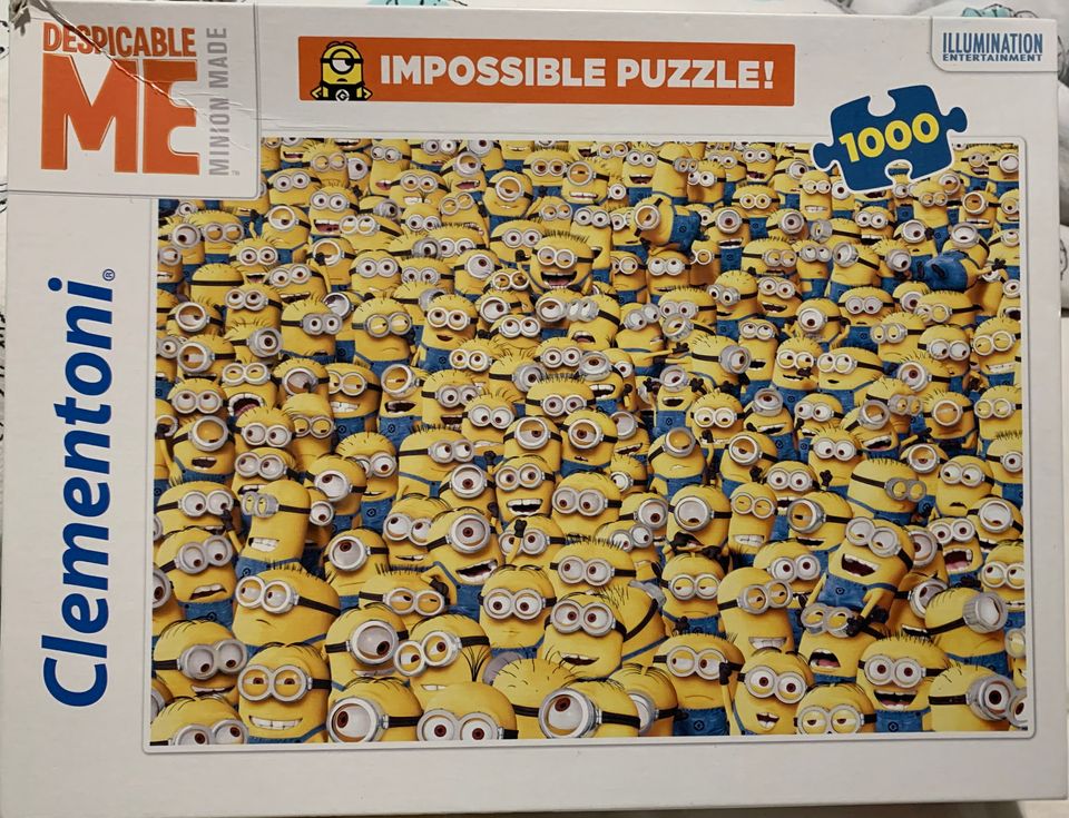 Minion palapeli, 1000 palaa