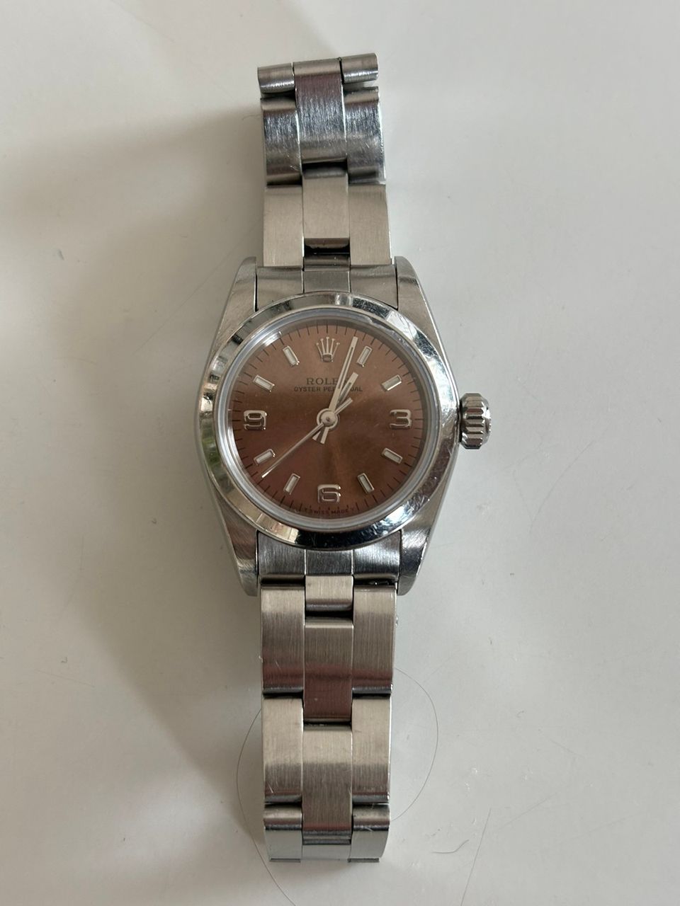 Rolex Oyster Perpetual Pink Dial