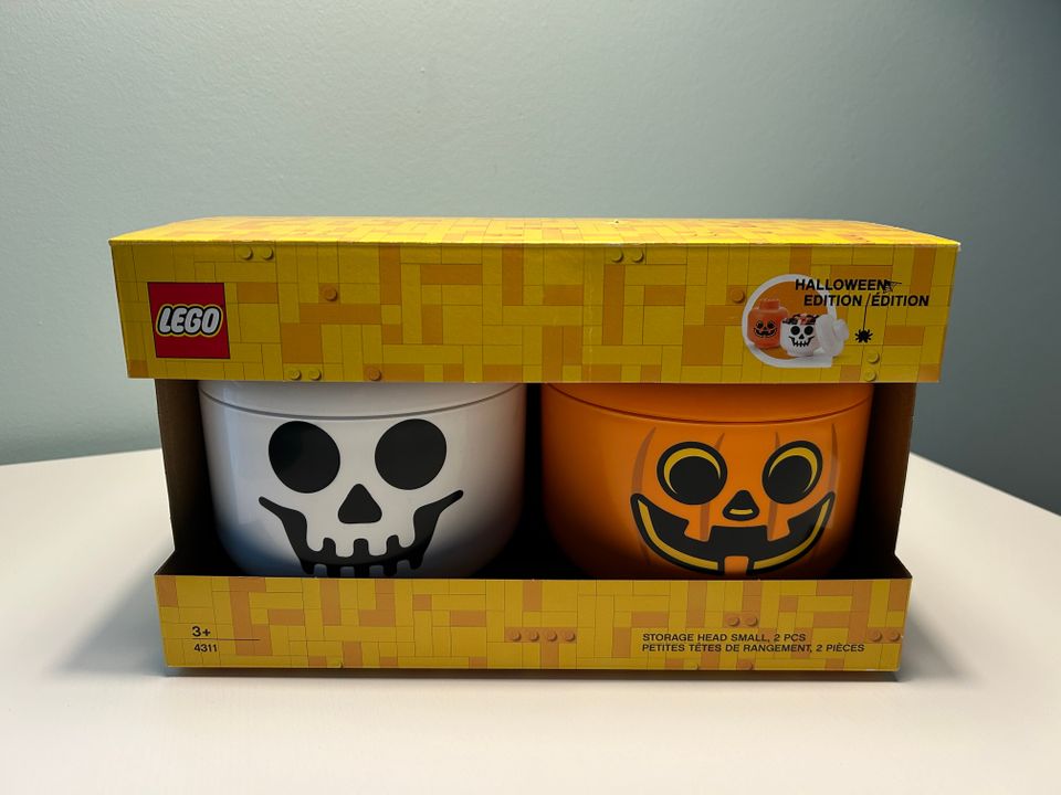Lego Storage head -säilytyspäät