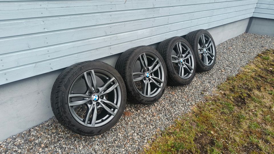 BMW 17" vanteet ja renkaat
