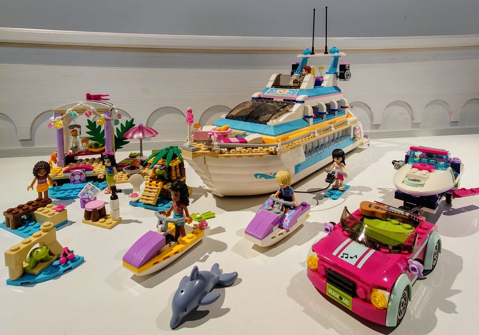 Lego Friends delfiinisafari ym, yht 4 sarjaa