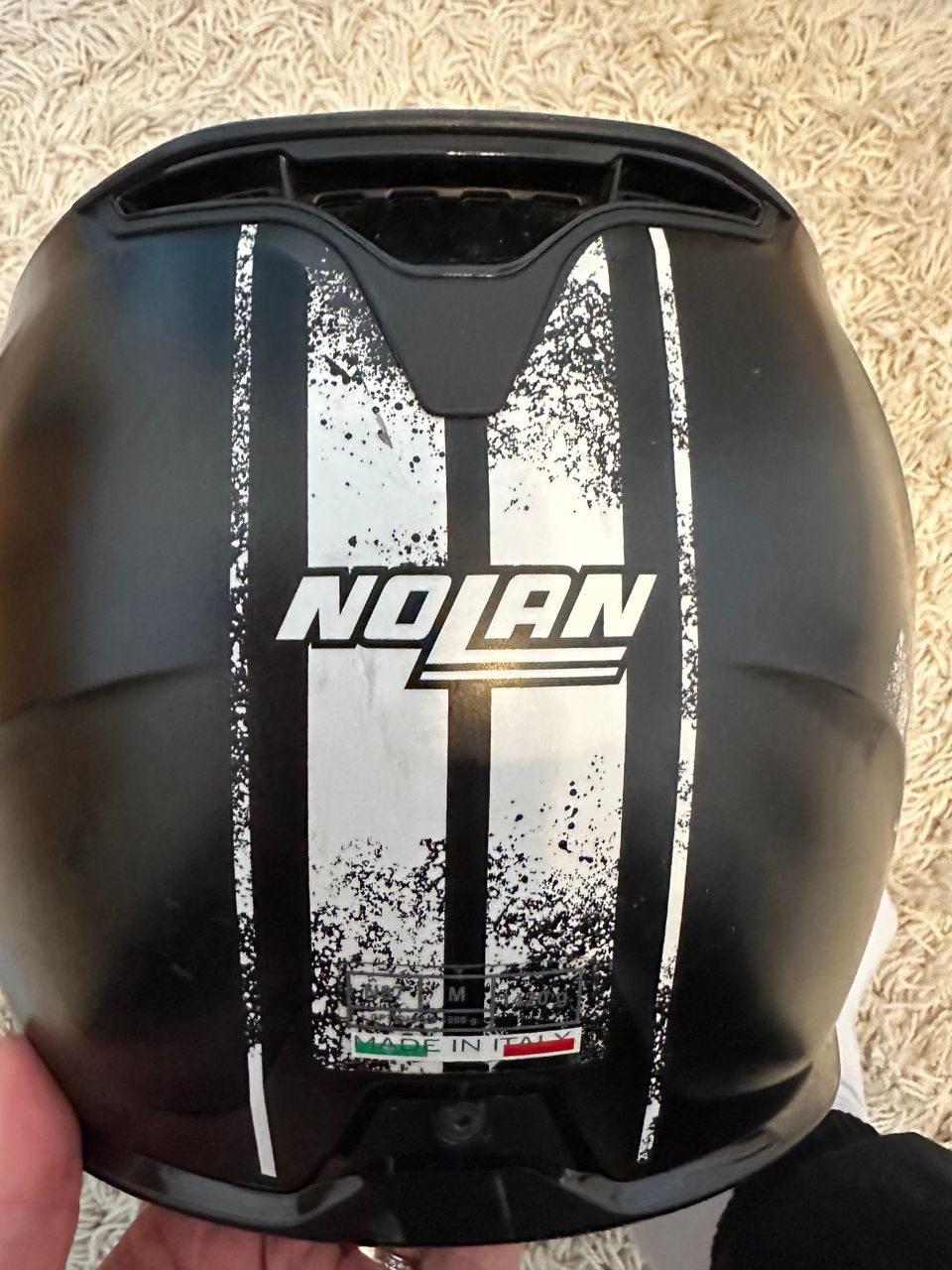 Nolan N87 Fulgor N-COM (musta) kypärä - koko M