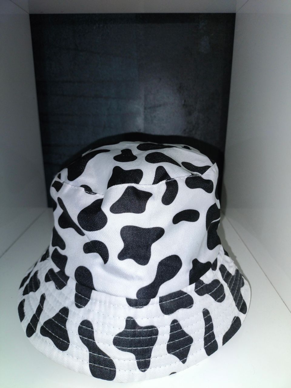 Lehmä kuviollinen bucket hattu