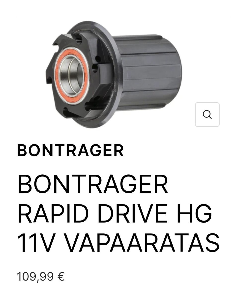 Bontrager Rapid Drive hg 11-v