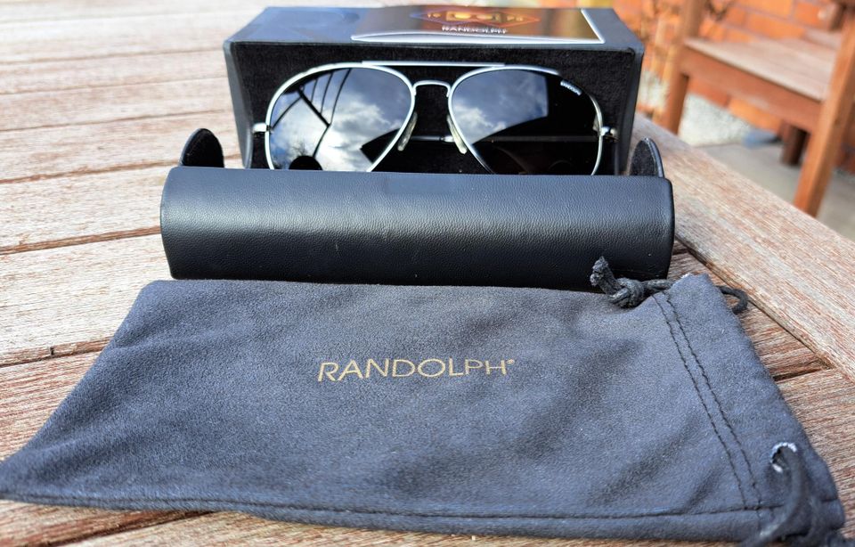 Randolph aurinkolasit - gun metal 140mm