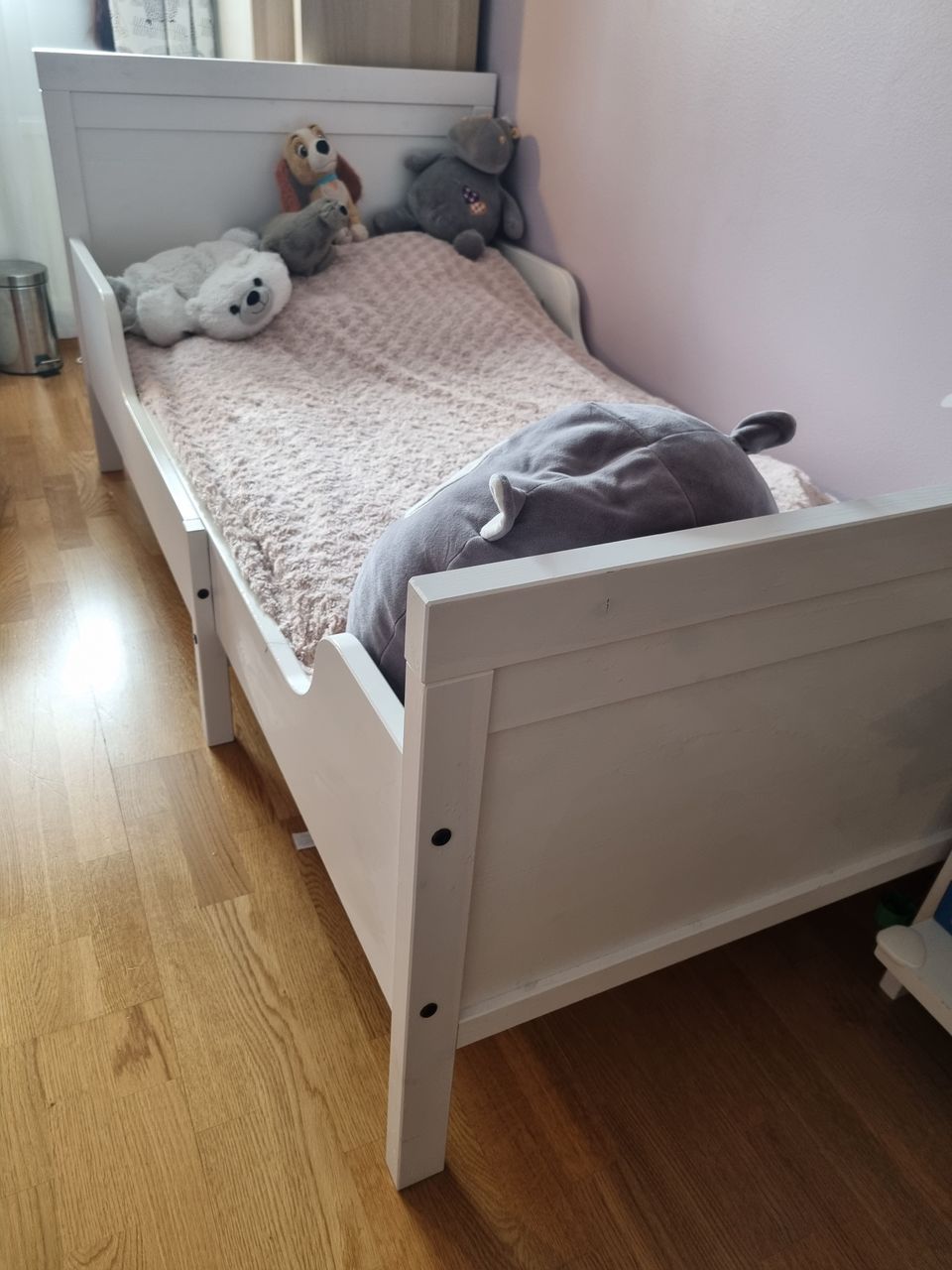 Jatkettava juniori sänky/lastensänky Ikea Sundvik