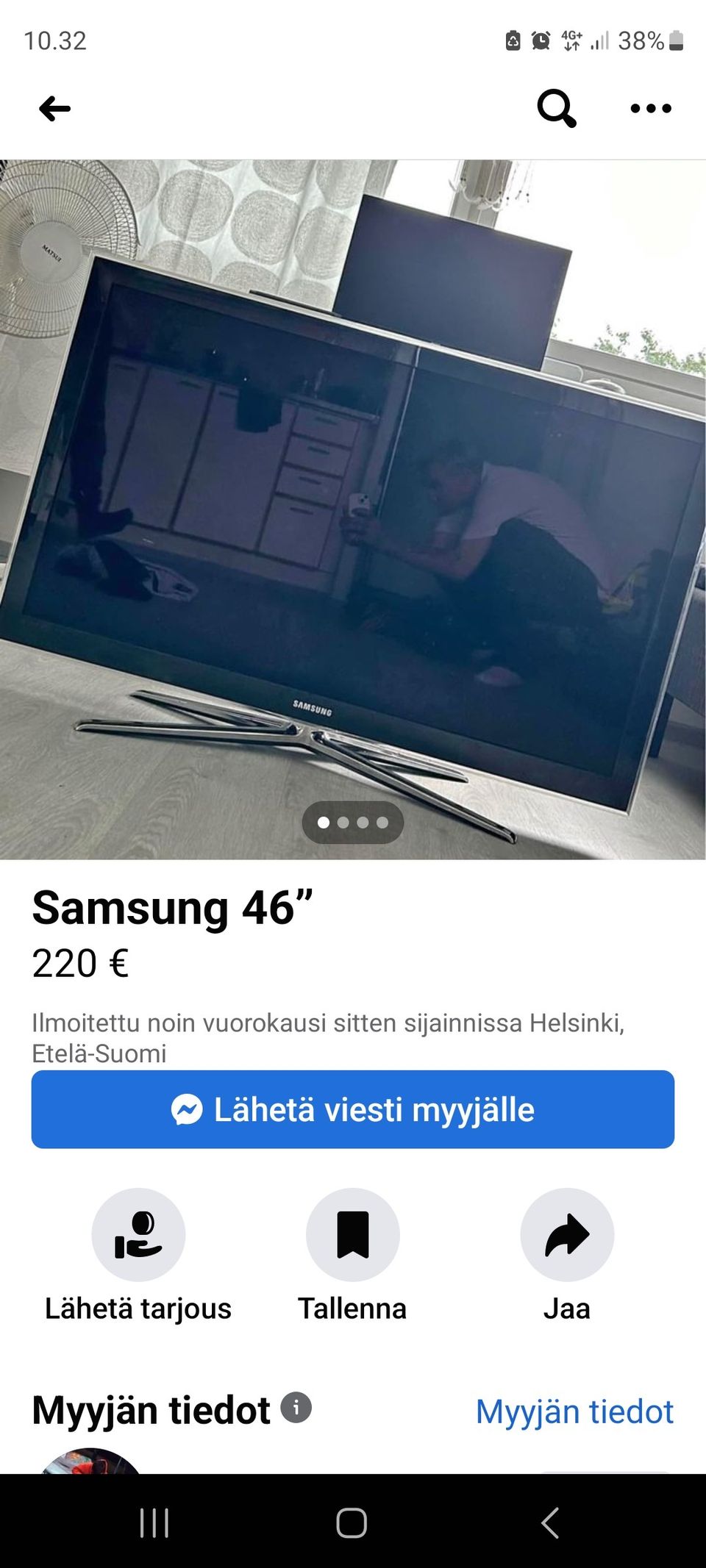 Samsung TV 46"