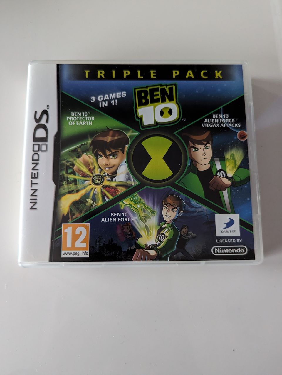 Ben 10 Triple Pack Nintendo DS peli