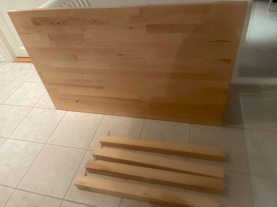 Ikea Björkudden ruokapöytä 119 cm x 73 cm