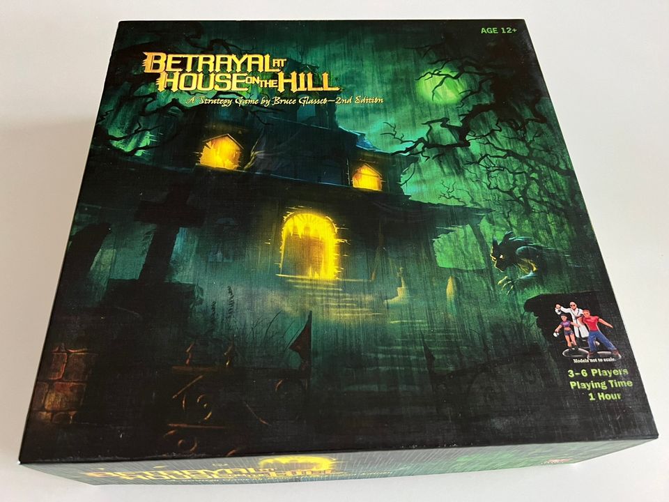 Lautapeli Betrayal at House on the Hill 2nd edition