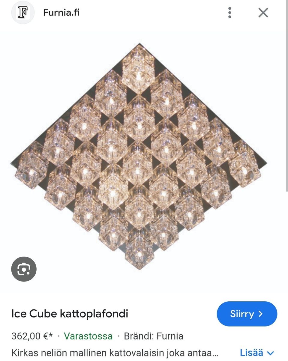 Ice cube kattoplafondi