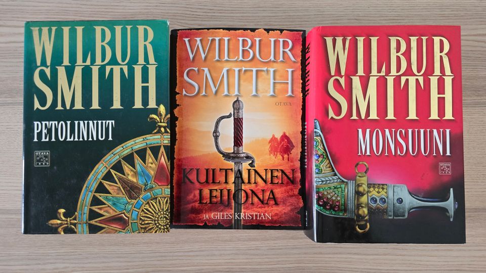 Wilbur Smith romaaneja