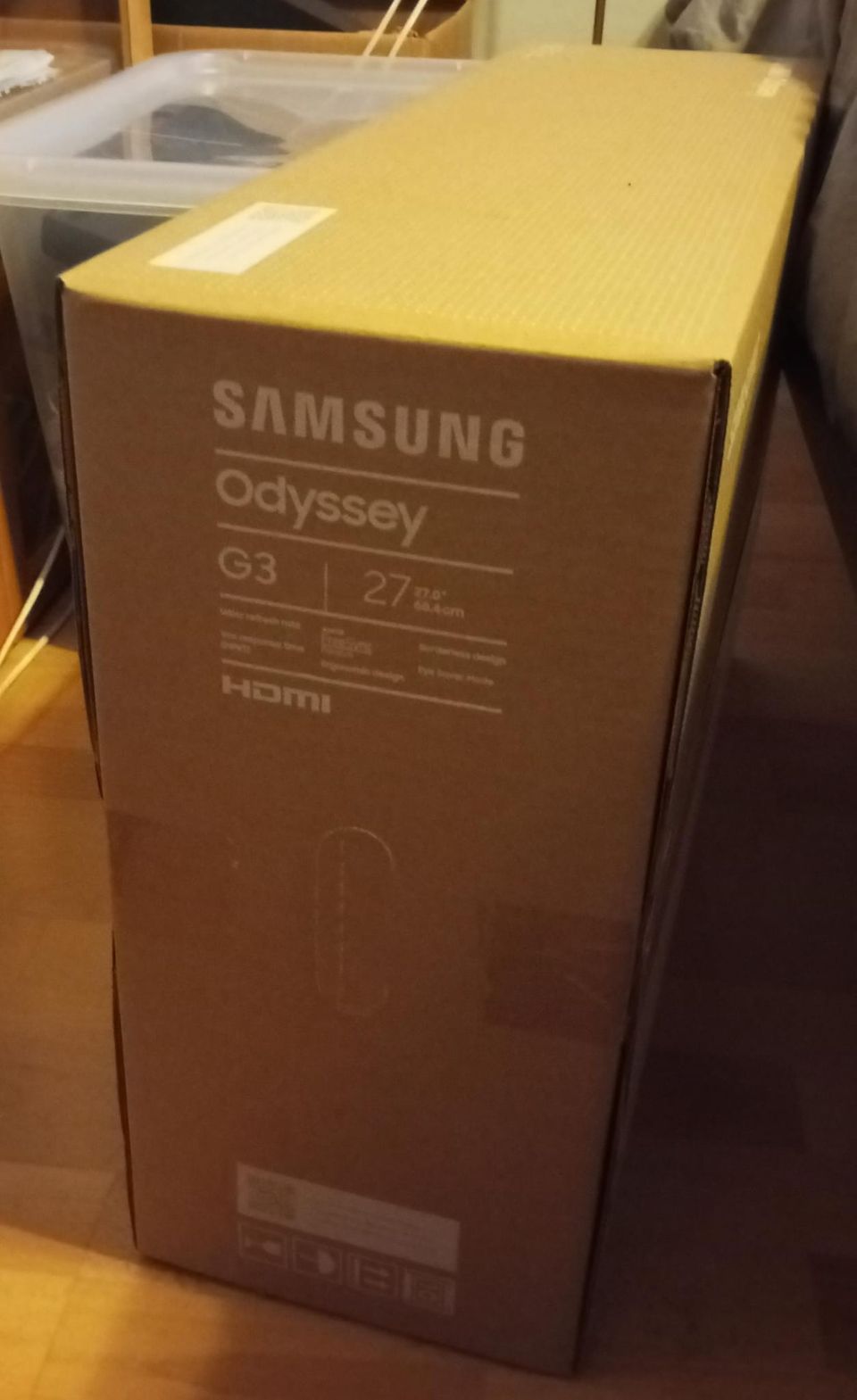 Samsung Odyssey G3, 27'', FHD, LED VA, 165 Hz