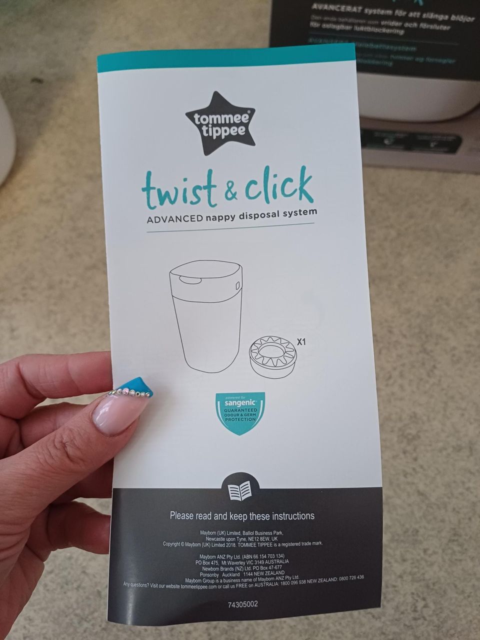 tommee tippee twist&click