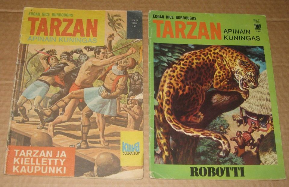 Tarzan, Marvel Saga, Ihmeneloset, Retu & Kumppanit